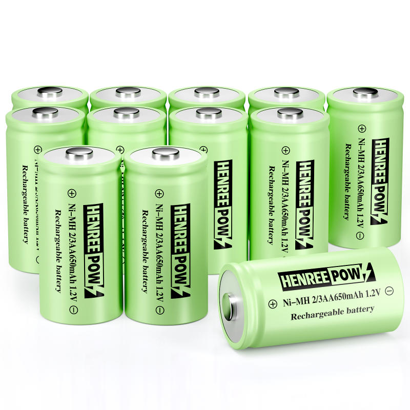 HenReepow 1,2V 600MAH AA NI-MH DOTALIVNÍ BATERIES