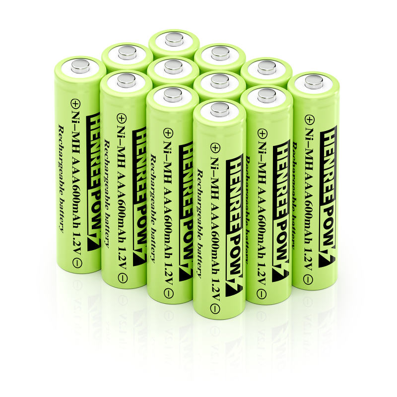 HenReepow 1,2V 600MAH AA NI-MH DOTALIVNÍ BATERIES